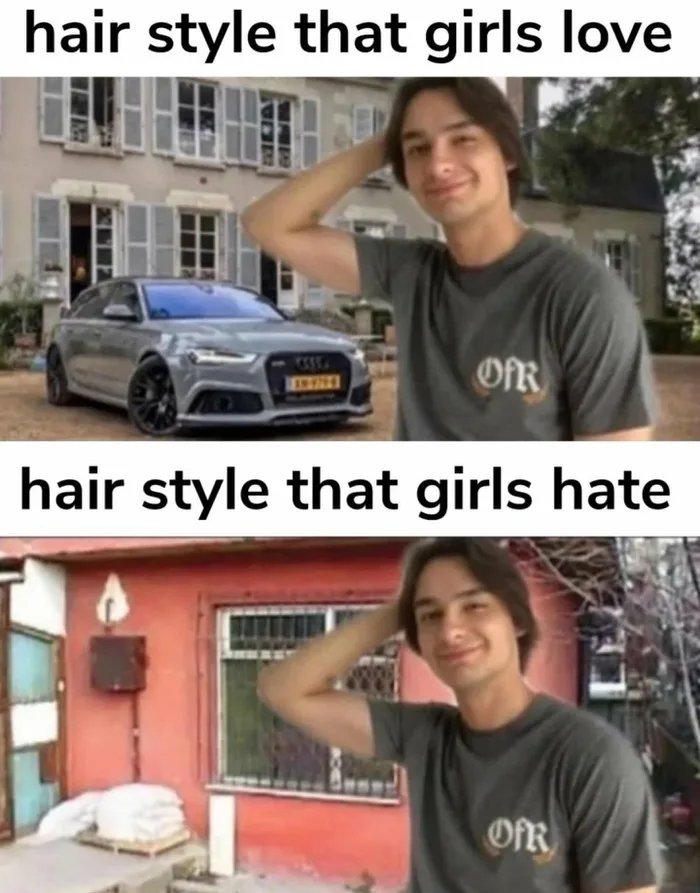 hair style that girls love
OR
hair style that girls hate
OR
