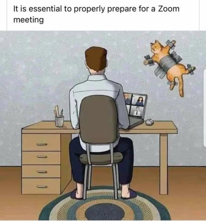 It is essential to properly prepare for a Zoom
meeting
