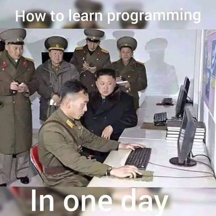 How to learn programming
In one day

