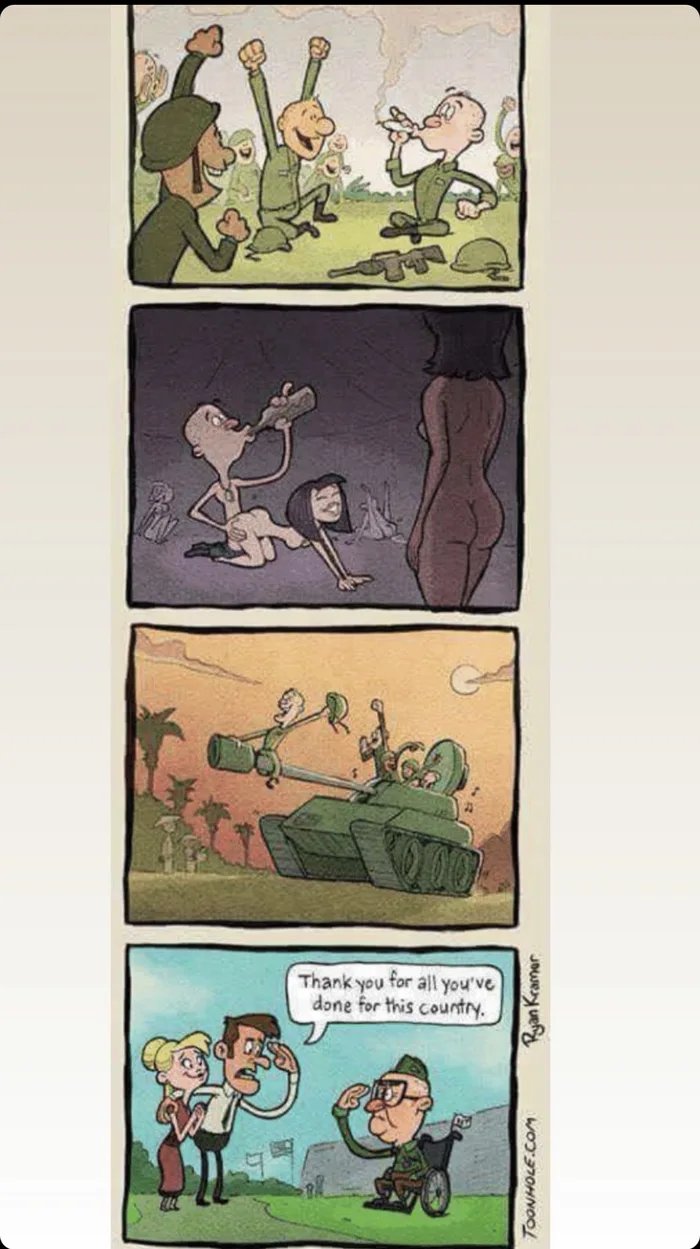 Thank
you
for all you've
done for this country.
Ryan Kramer
