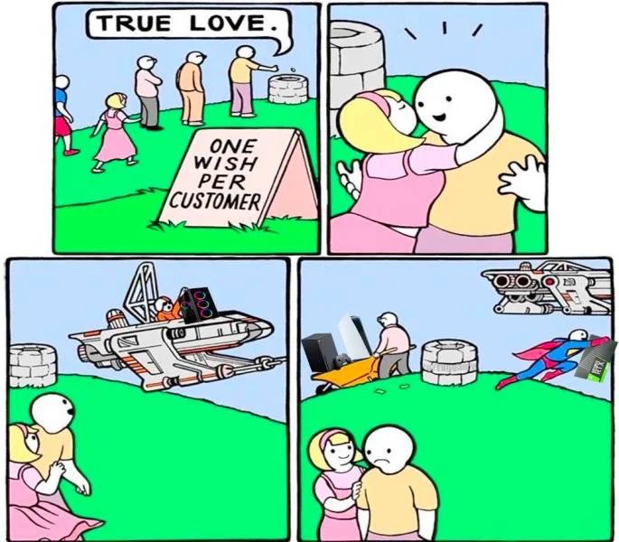 TRUE LOVE.
ONE
WISH
PER
CUSTOMER
