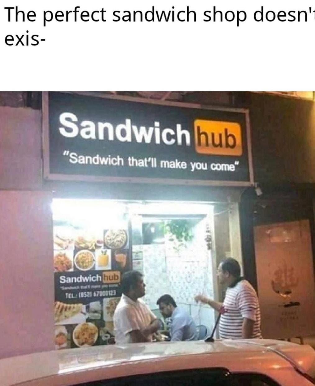The perfect sandwich shop doesn'
exis-
Sandwich hub
