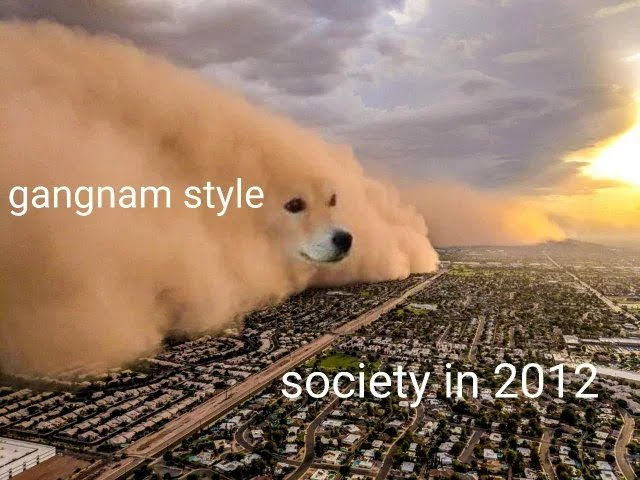 gangnam style
society in.2012

