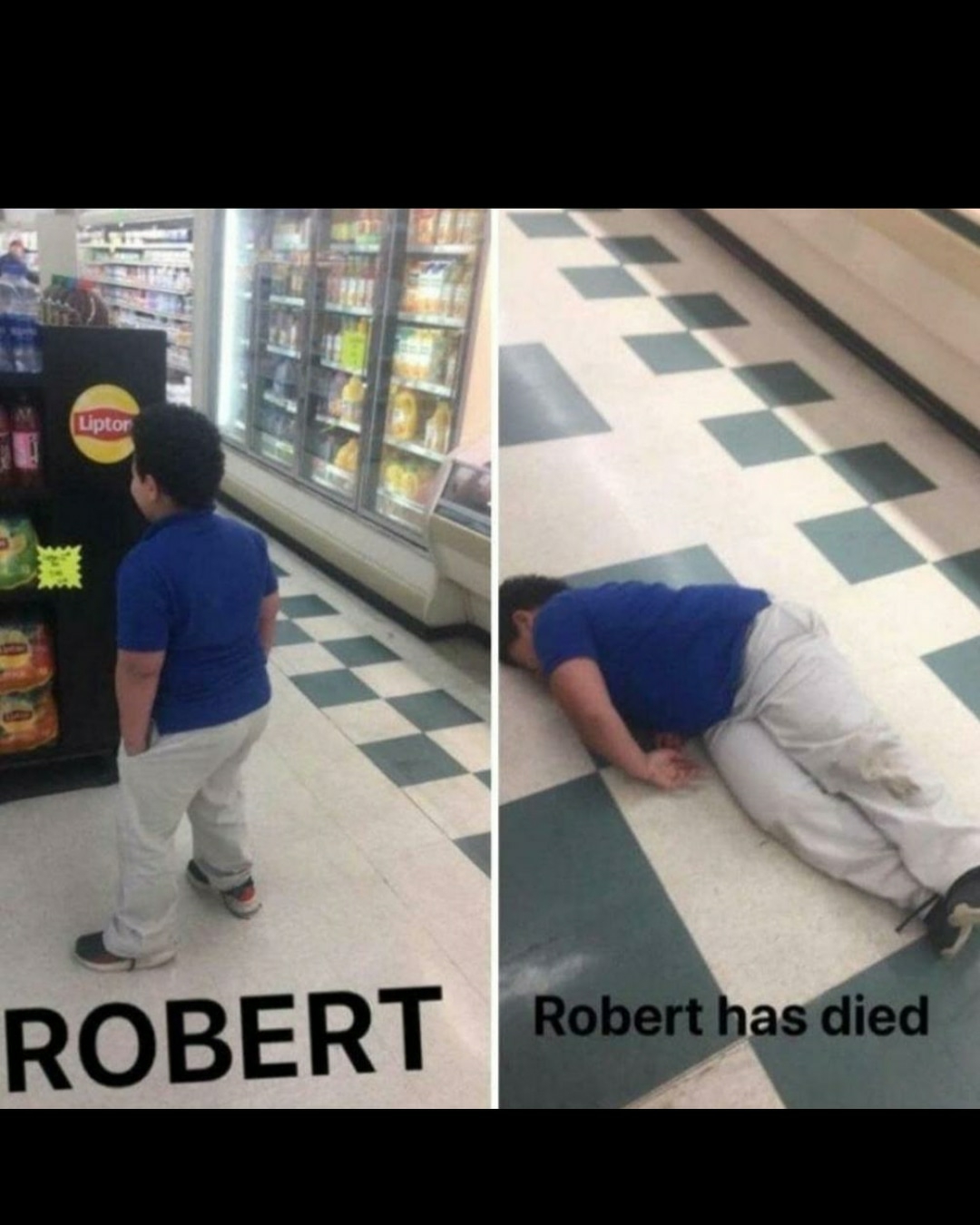 Liptor
Robert has died
ROBERT
