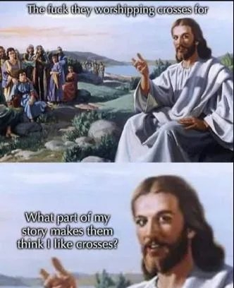 The fuak they worshipping arosses for
What part of my
story makes them
think O like crosses?
