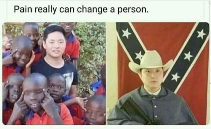 Pain really can change a person.
* * *
