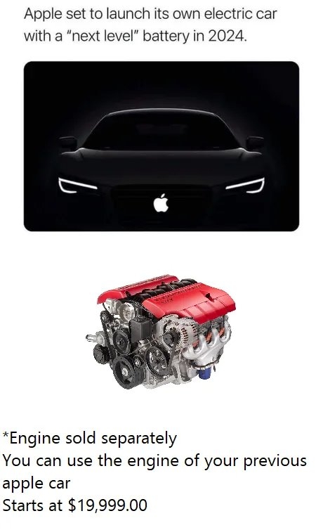 Apple set to launch its own electric car
with a 