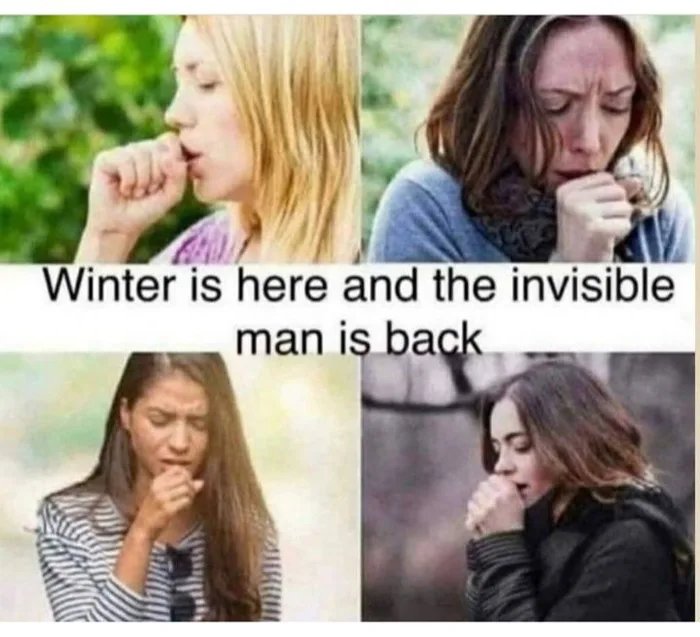 Winter is here and the invisible
man iş back
