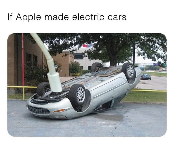 If Apple made electric cars
